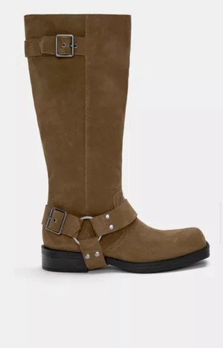 Lovely pull bear leather - &,