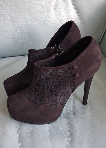 Love label brown - brown, mesh