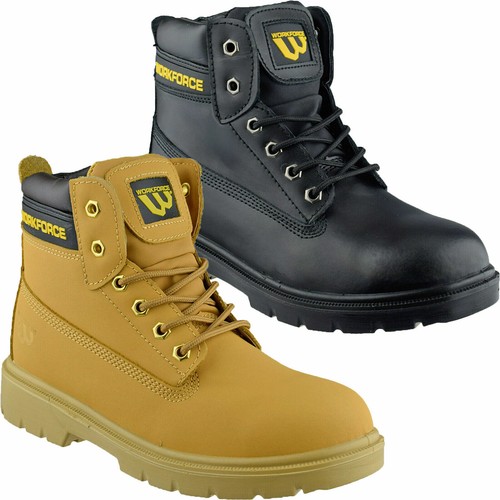 Mens leather ankle - ankle, safety