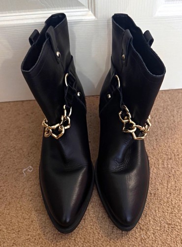 Love moschino black leather - moschino,