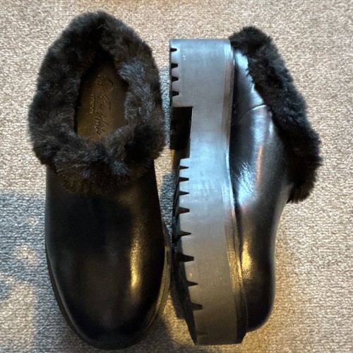 Love black leather - black, faux