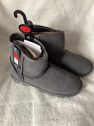 Lovely new grey suede faux - lovely,