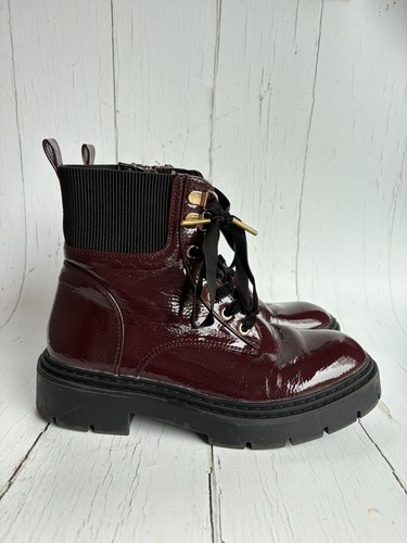 Lovely burgundy red patent - red,